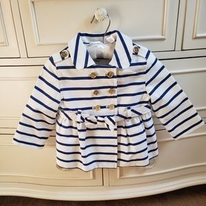 Janie and Jack  striped Jacket